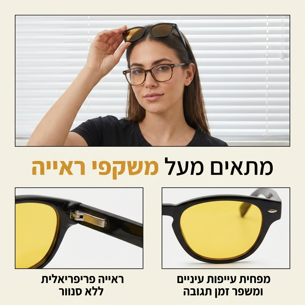 נהיגת לילה ללא סנוור: הטכנולוגיה האופטית שמשנה את התמונה בכביש